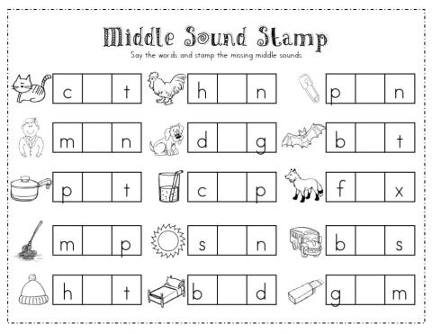 Middle Sound of Word