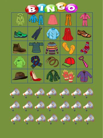 Bingo vêtements