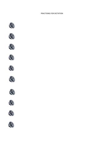 Dictation