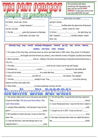 Past perfect or Past simple