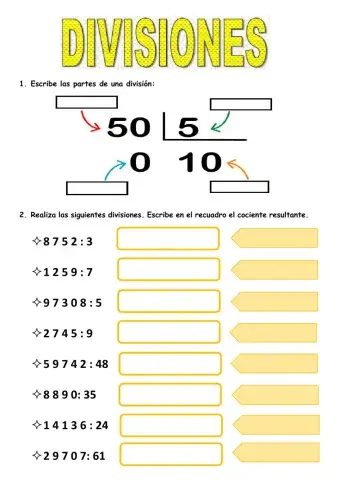 Divisiones
