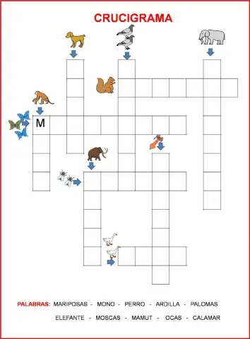 Crucigrama