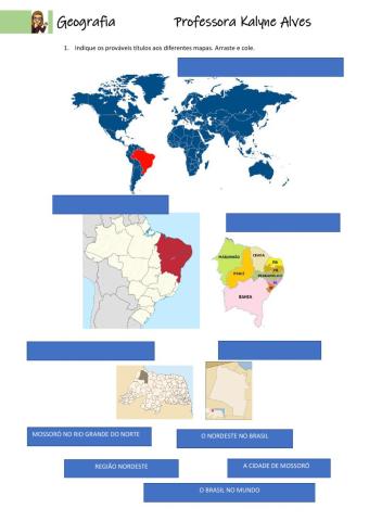 Elementos do mapa - título