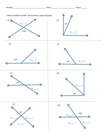 Halla La Medida que Falta