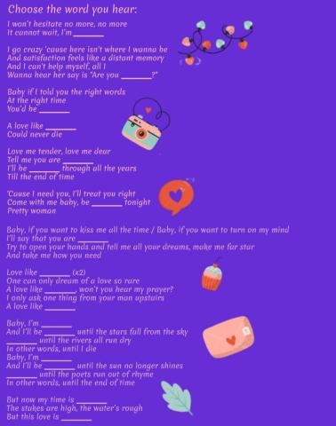 Possessive Pronouns Song