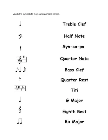 Music Pre-Assessment