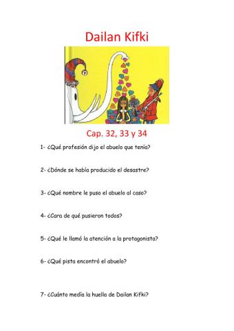 Dailan Kifki- Capítulos 32, 33 y 34