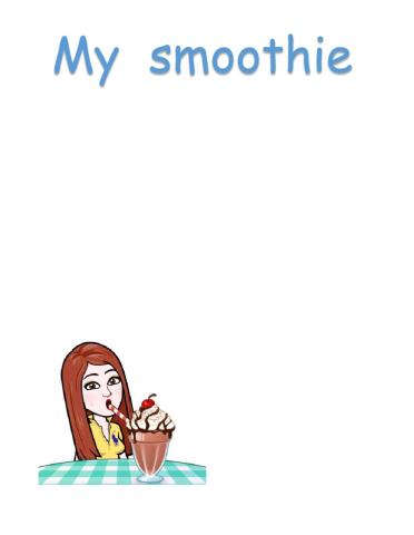 My smoothie
