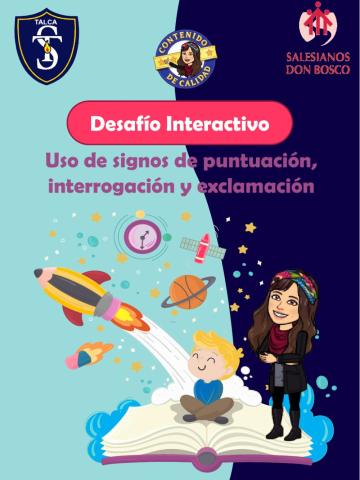 Desafío Interactivo Signos de Puntuación Interrogación y exclamación