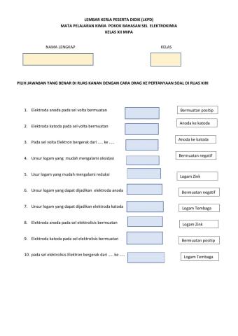Lkpd elektrokimia