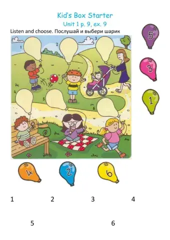 Kid's Box Starter. unit 1