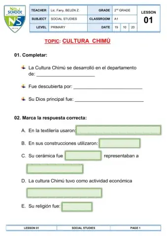 La Cultura Chimú