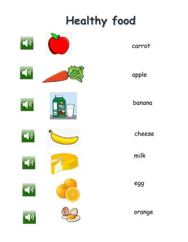 Healthy food