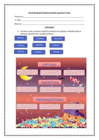 Jogo das Sílabas Tônicas