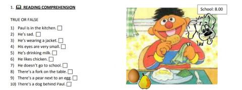 Reading comprehension