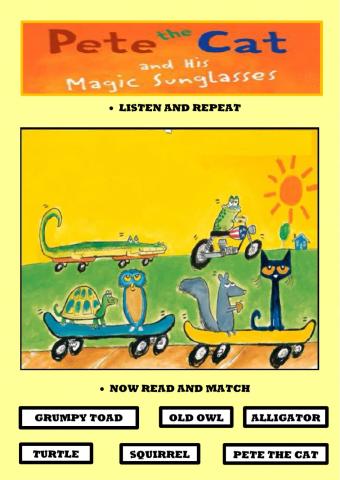 Pete the Cat and his Magic Sunglasses