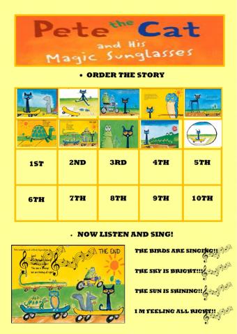 Pete the Cat and his Magic Sunglasses