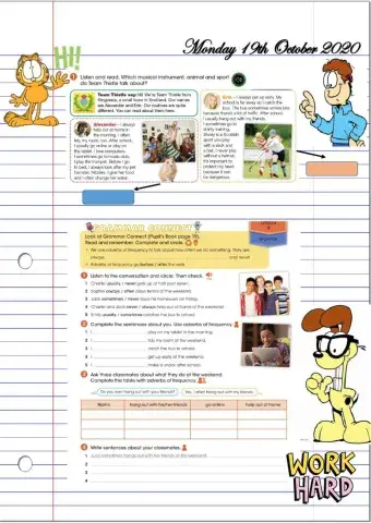 Adverbs of Frequency and Habitual Actions