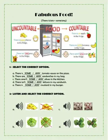 Fabulous Food! Some-Any