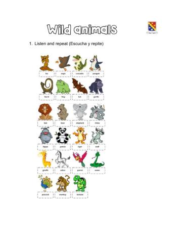 Listen-wild animals