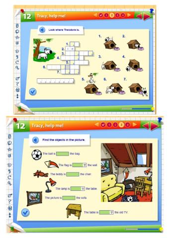 Prepositions of place