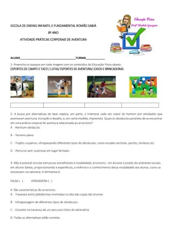 Práticas corporais de aventura