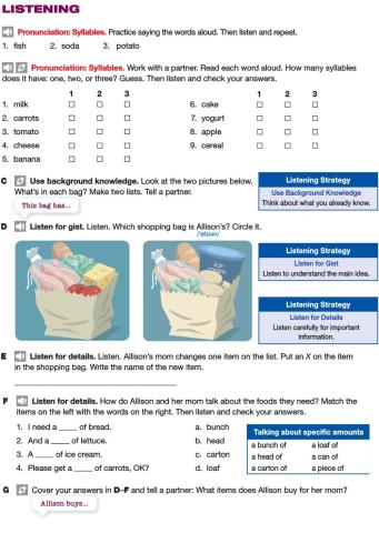 B05 unit 3 lesson a listening
