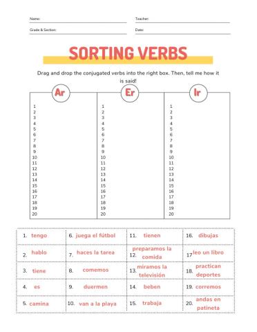 Verb Conjugation Practice