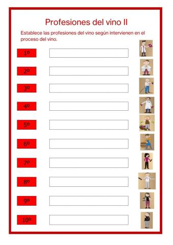 Profesiones del vino II
