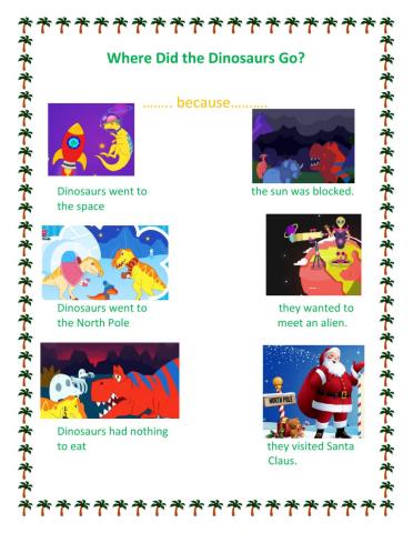 Where did dinosaurs go?