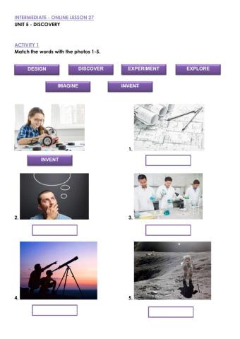 Intermediate- online lesson 27