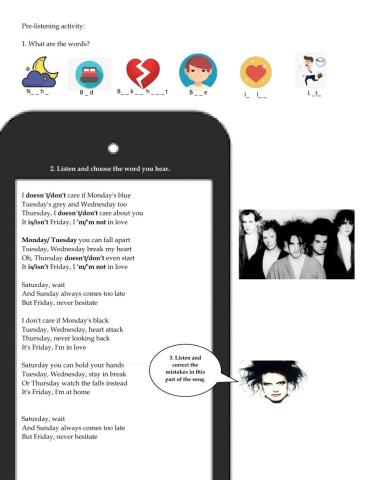 Song Friday I'm in love