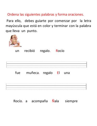 Comprensión  de lectura