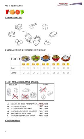 PREP II - Revision UNIT 6