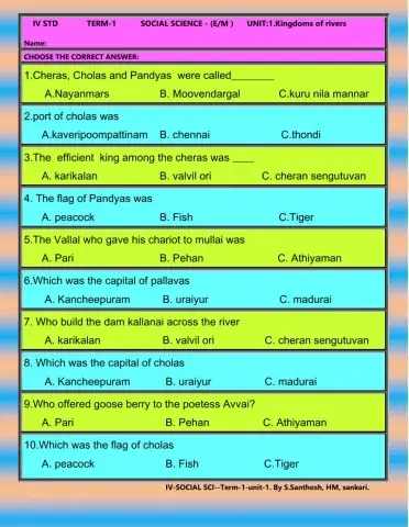 IV-S.S-Kingdoms of rivers
