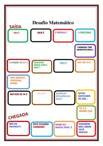 Desafio matemático