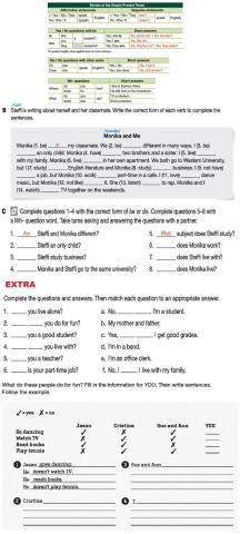 Basic 5 unit 1 Lesson A speaking and grammar