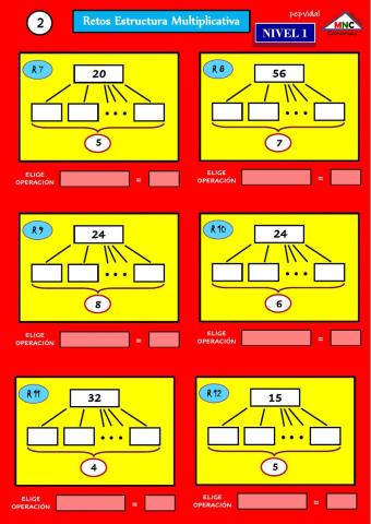 Retos Estructura Multiplicativa 1 Repartir 1 (2)