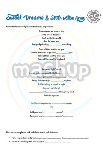 MASHUP: Sweet dreams & Seven nation army