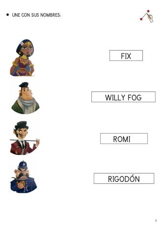 Personajes Willy Fog 3