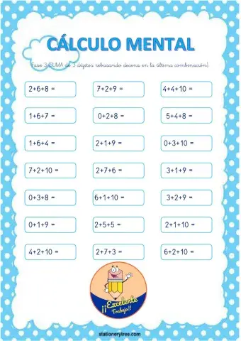 Cálculo Mental 8
