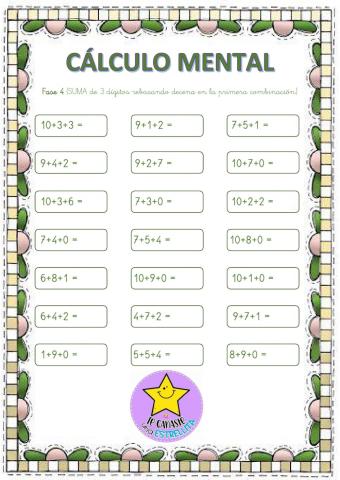 Cálculo Mental 9