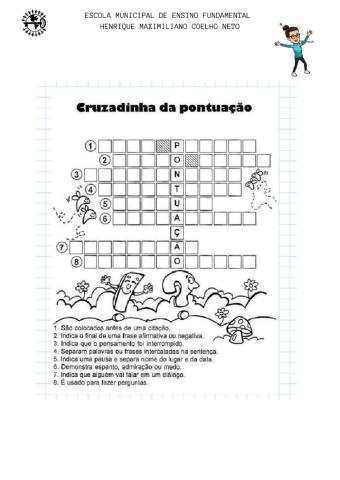 Cruzadinha de pontuação