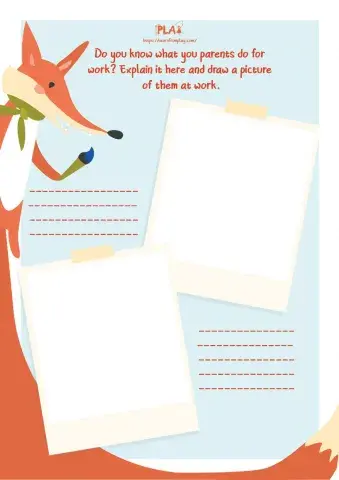 The Fox on the Swing - Parents at Work