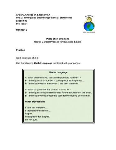 Useful Cordial Phrases for Business Emails