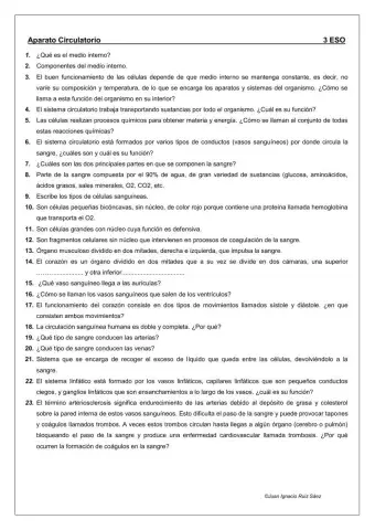 Aparato circulatorio