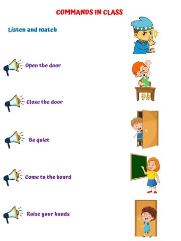 Commands in class (2nd part)