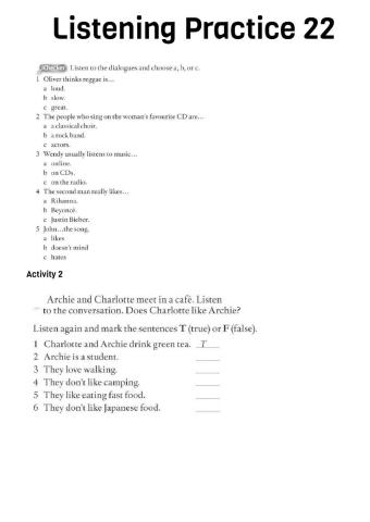 Listening Like dislike