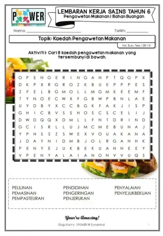Topik 8 : Pengawetan Makanan