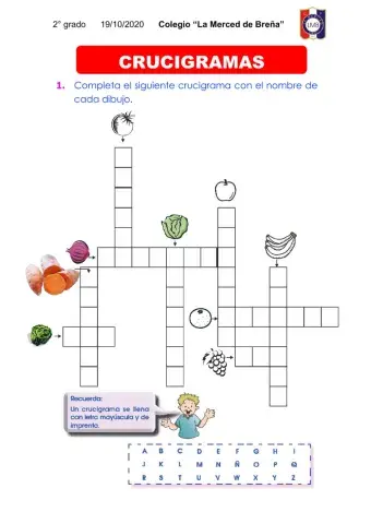 Termino excluido y crucigramas